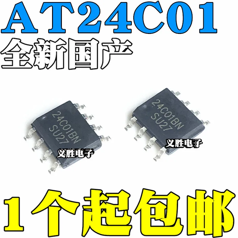 

3PCS NEW AT24C01BN AT24C01 AT24C01N 24C01 SOP8 AT24C01A Storage/serial patch 8 feet, block/serial EEPROM memory