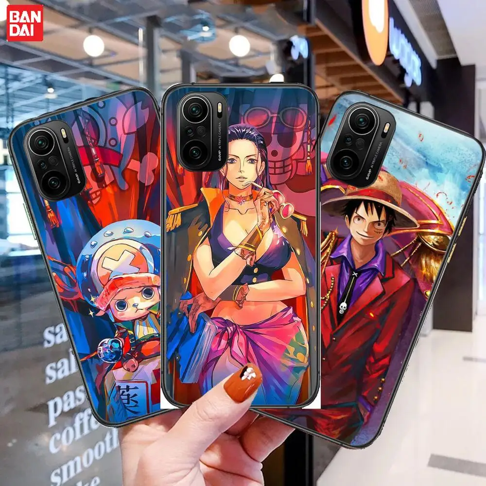 

One Piece Phone Case For xiaomi redmi POCO F1 F2 F3 X3 Pro M3 9C 10T Lite NFC Black Cover Silicone Back Prett mi 10 ultra covers