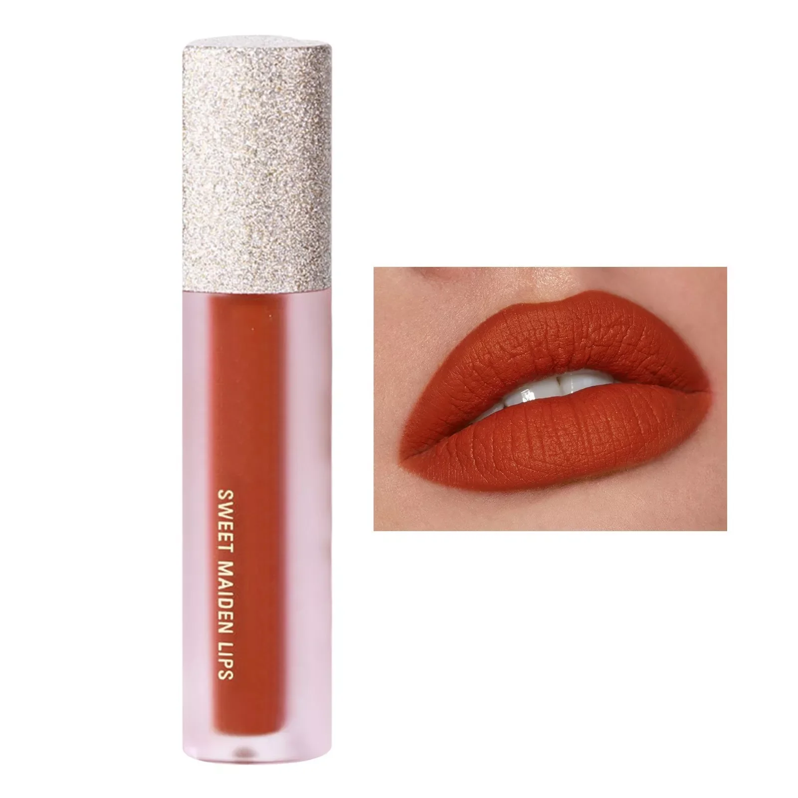 

NEW Love Air Lip Glaze Color Waterproof Not Easy To Fade Lasting Smooth Full Lip Gloss Women'S Gift Velvet Lip Gloss