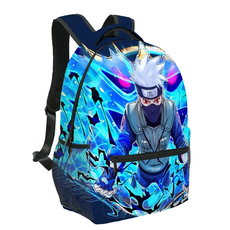 

Bandai 3D Double-sided Printing Naruto Primary and Secondary School Girls School Bag Backpack Lightening zipper shoulders