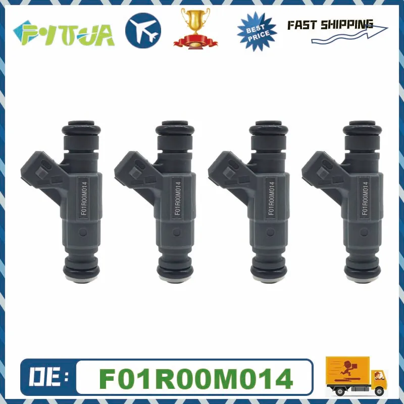 

Топливный инжектор F01R00M014 для Chery F 01R 00M 014, 4 отверстия, бензиновый автомобиль, высокая производительность, 4 шт