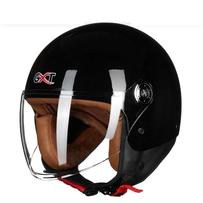Зимний мужской мотоциклетный шлем для скутера GXT аксессуары мотоцикла