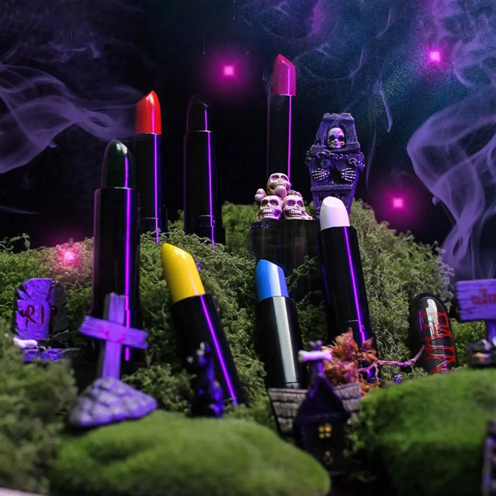 3 шт. водостойкая краска для лица и тела надежно ретро губная помада на Хэллоуин