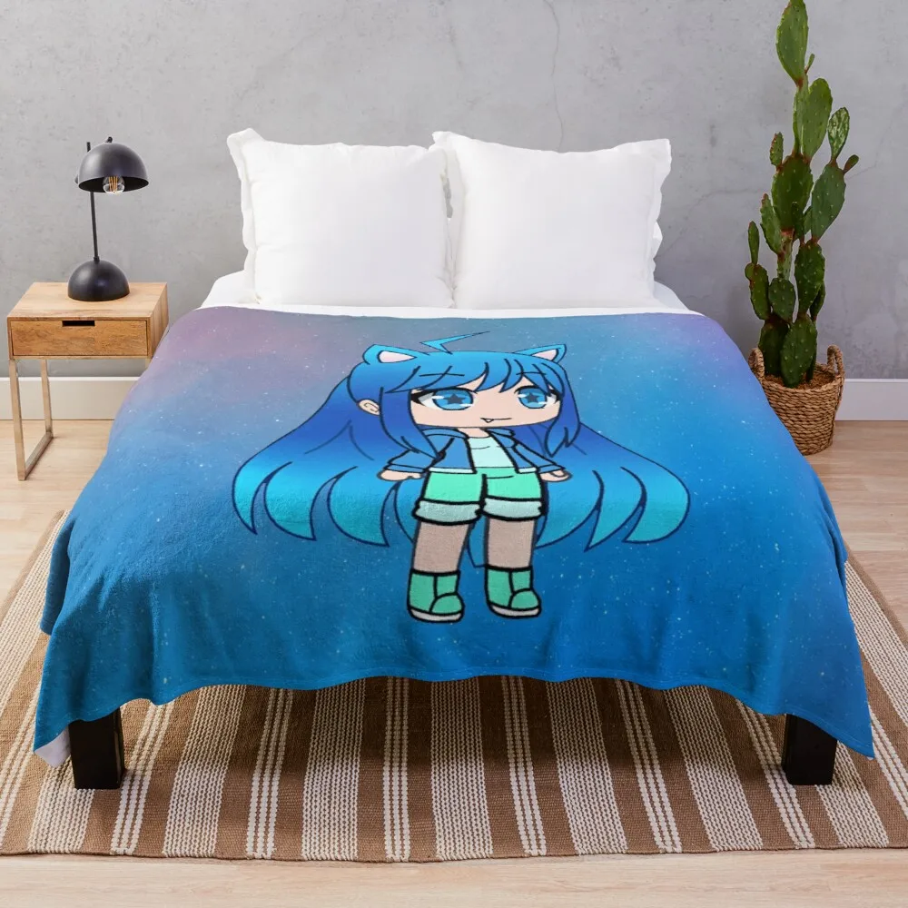 

Aqua Chan Cute Gacha Girl Aphmau Weighted Fur Blanket Pom Pom Blanket Bedding Set Throw Blankets