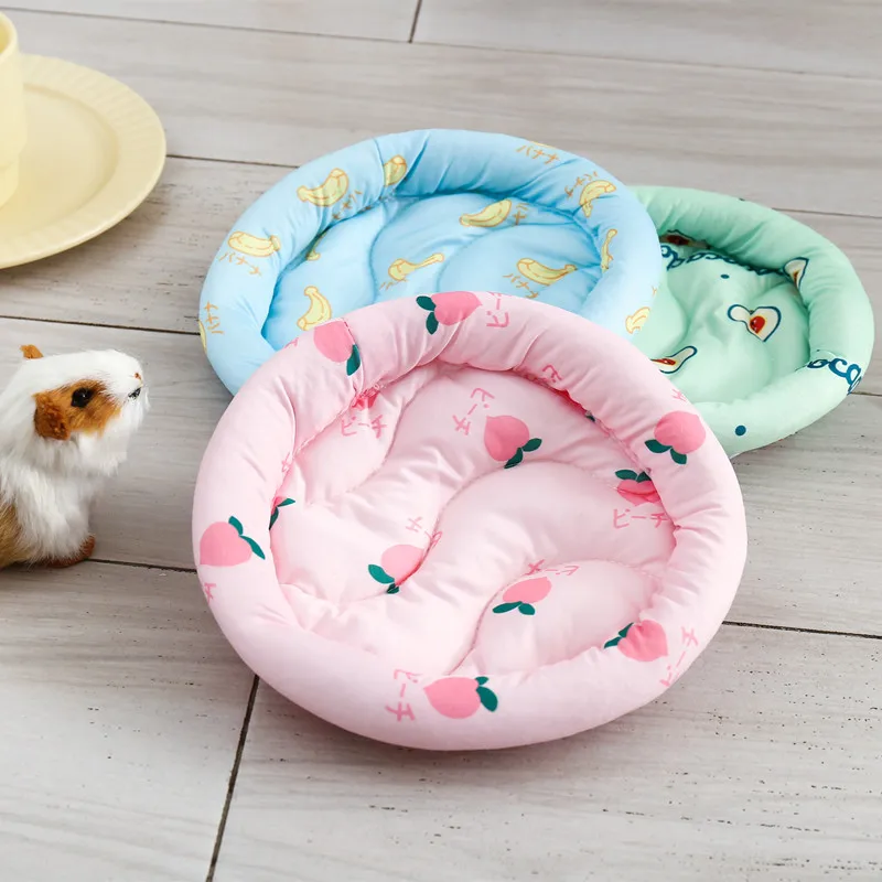 

Small Pet Mat Hamster Nest Soft Warm Plush Guinea Pig Bed House Small Animal Bed Cushion Mat For Squirrel Hedgehog Rabbit