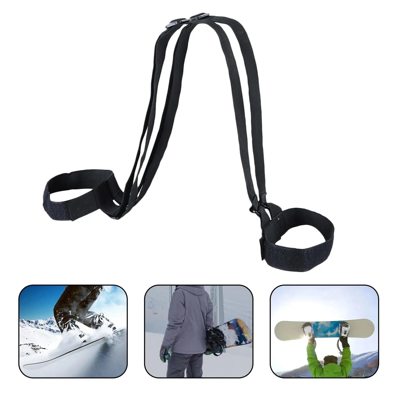 Skateboard Shoulder Carrier Backpack Strap Deck Holder for Skateboard Winter