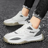 men sports shoesmen casual shoes round eva color matching low cut flat heel breathable and lightweight men sneakers