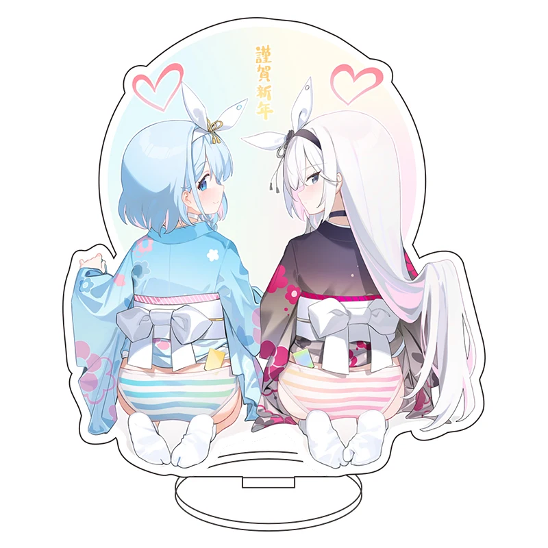 Акриловая подставка Arona синий архив аниме-фигурка модель тарелка декор для стола