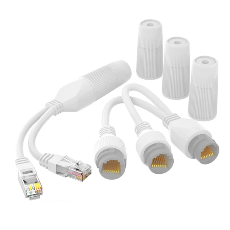 

High-performance PoE Splitter Waterproof Cable Splitter 1 to 2 Adapter