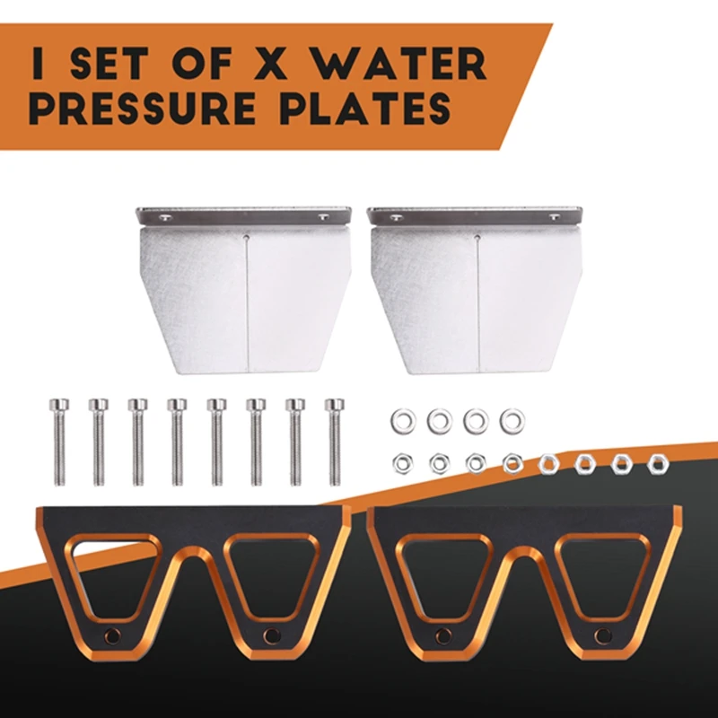 Лидер продаж 2 шт. металлические накладки волновые балансировочные клапаны