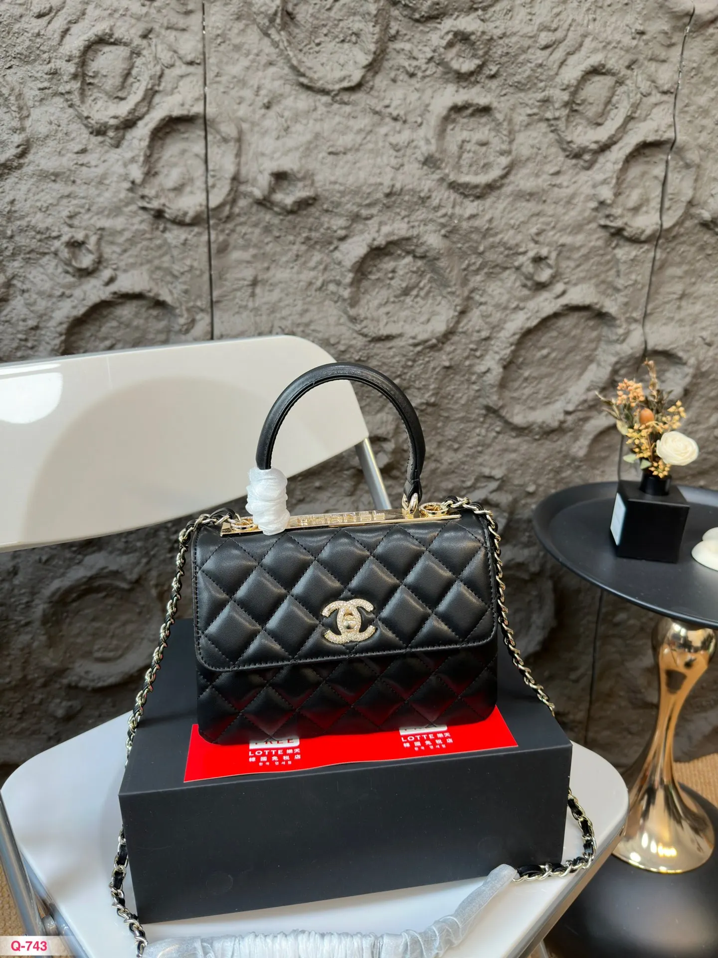 Сумки на плечо Chanel Женская новая сумка высокое качество через Кожаная мода