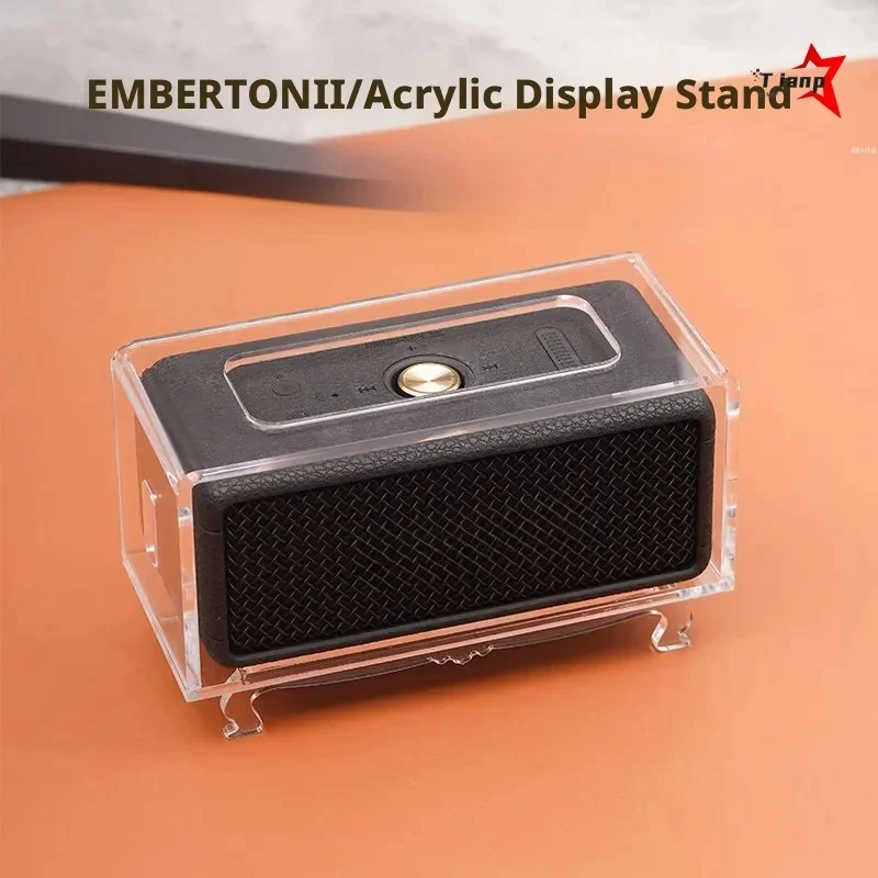 Изысканный прозрачный акриловый пылезащитный чехол для колонок Marshall Emberton IIIII, комплект для домашнего настольного дисплея. (art.: 3920dc6252dae) - 3920dc6252dae