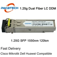 1 25g 1550nm 120km sfp transceiver module 1000base singlemode lc ddm for ciscomikrotik fiber switch module sfp switch module