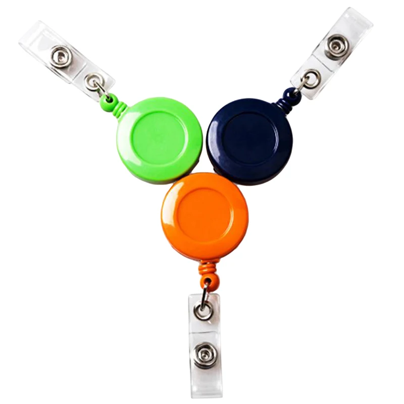 Регулируемый зажим для бейджа с цепочкой-зажимом врачей медсестер студентов