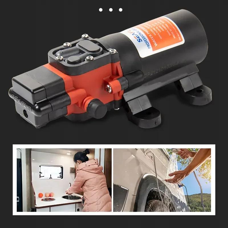 SEAFLO DC 40PSI 12 В морской водяной насос для автофургонов с маленькой диафрагмой
