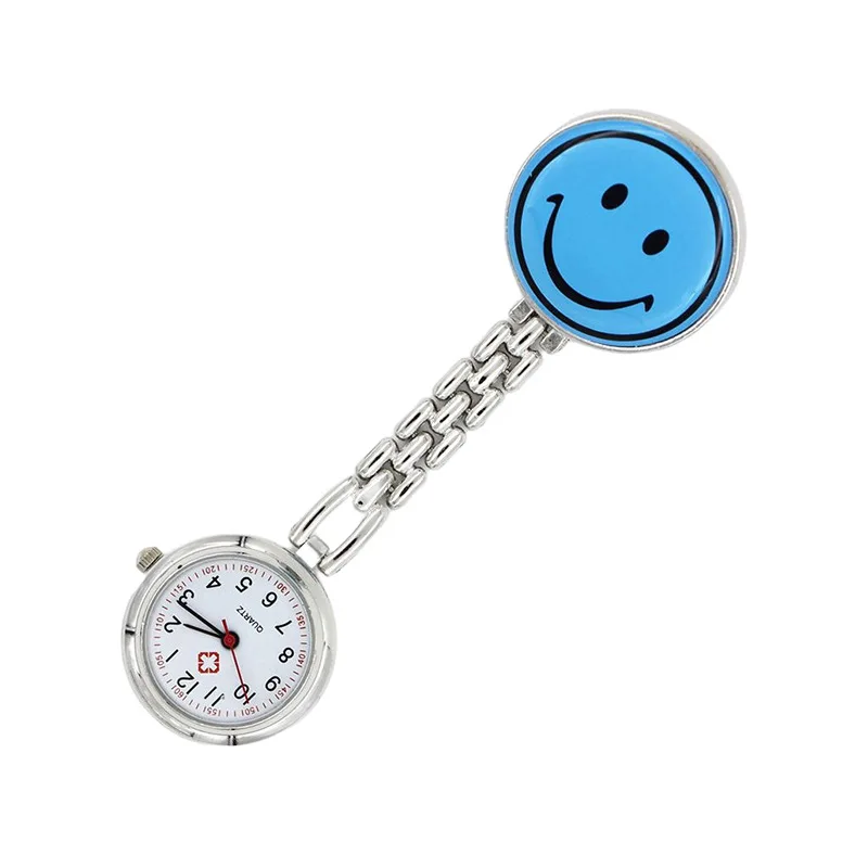 Pocket Nurse Watch Wall Watch Medical Equipment Business Gift New Smiling Face Watch Big Eye Nurse Watch Pocket  Fob Watches