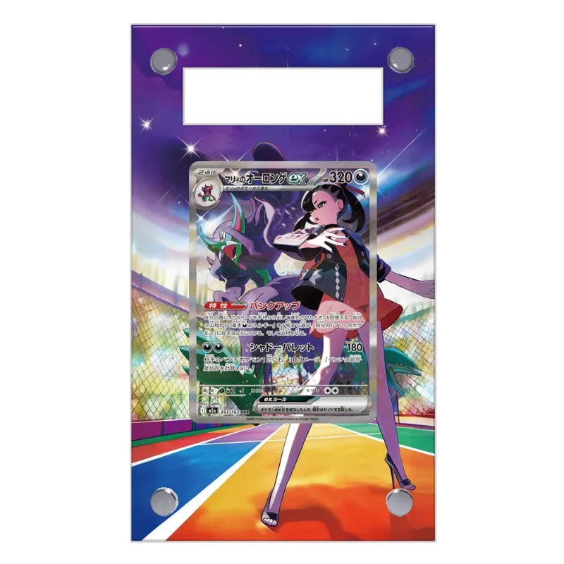 Фото Карманные карты Дисплей Noivern Ex Cobalion Аниме Коллекция игр Расширье художественные подарки Самодельный акриловый защитный чехол Брелок Игрушки №5