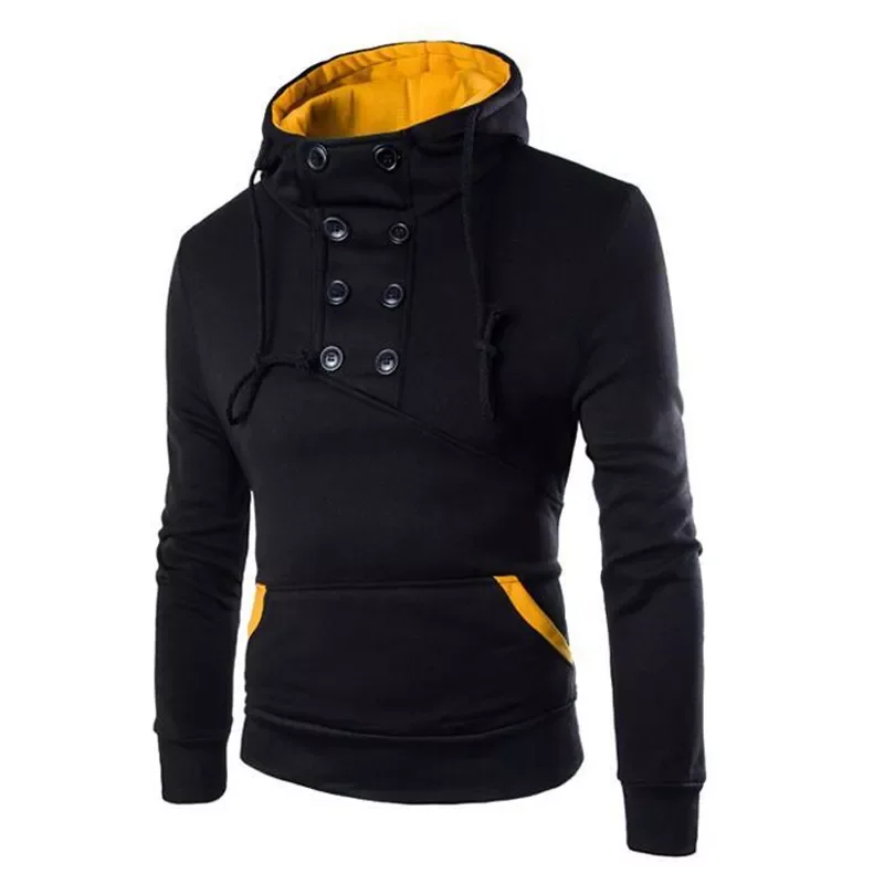 

Autumn New Men's Hoodies Sweatshirts Zipper Hoodie Men Sweatshirt Solid Color Man Hoody Sweatshirts For Male