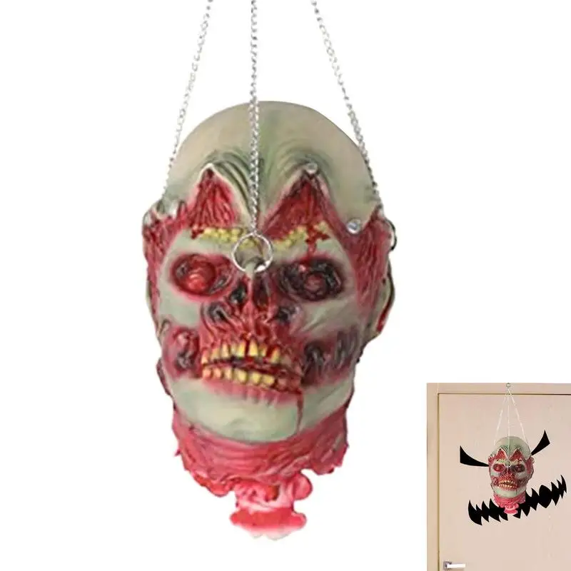 

Severed Head Halloween Prop Latex Scary Severed Head Halloween Prop Soft Breathable Party Supplies Vivid Design For Christmas