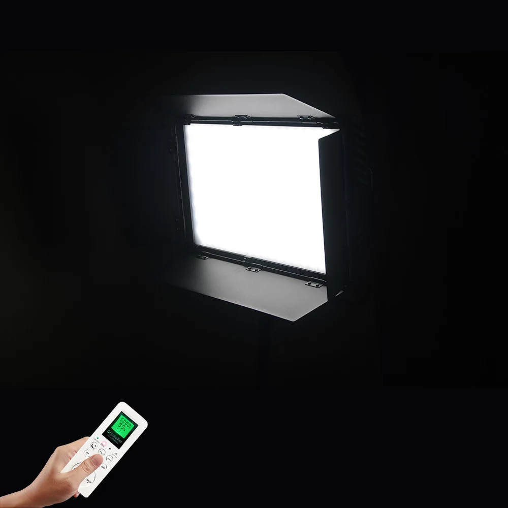 

Led Video Studio Light 100W Yidoblo A2200IIQ Bi-color 3200K-5500K Professional Studio Lighting DMX Remote Photographic Lighting