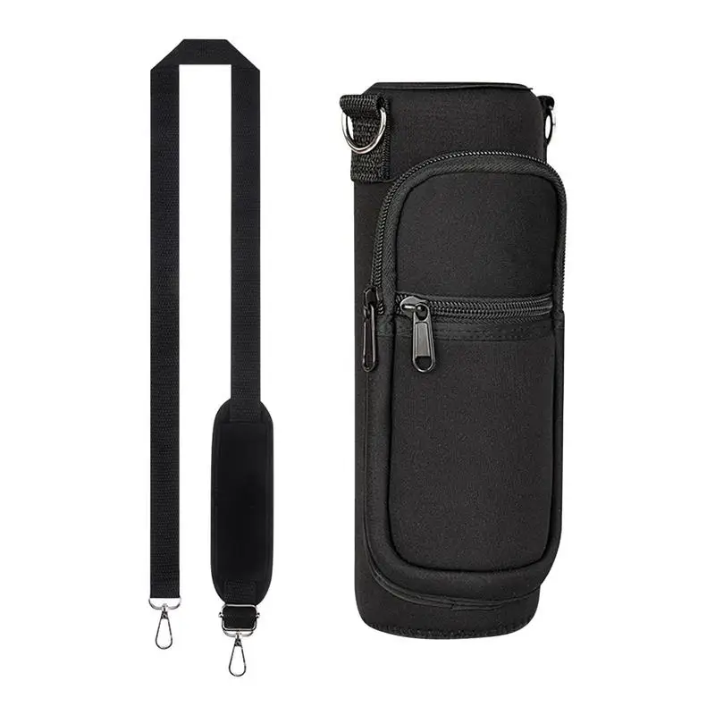 

Water Bottle Carrier Water Bottle Sling Bag Adjustable Shoulder Hand Strap Sling Sleeve Sports Water Bottle Accessories For