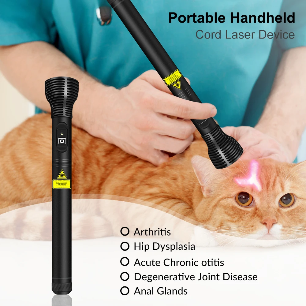 

ZJZK Powerful 1000mW 808nm Acupuncture Pen Laser Therapy Physiotherapy Equipment for Pets and Animals Pain Injury Healing