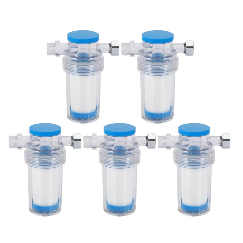 

5X Household To Impurity Rust Sediment Washing Machine Water Heater Shower Shower Water Filter Front Tap Water Purifier