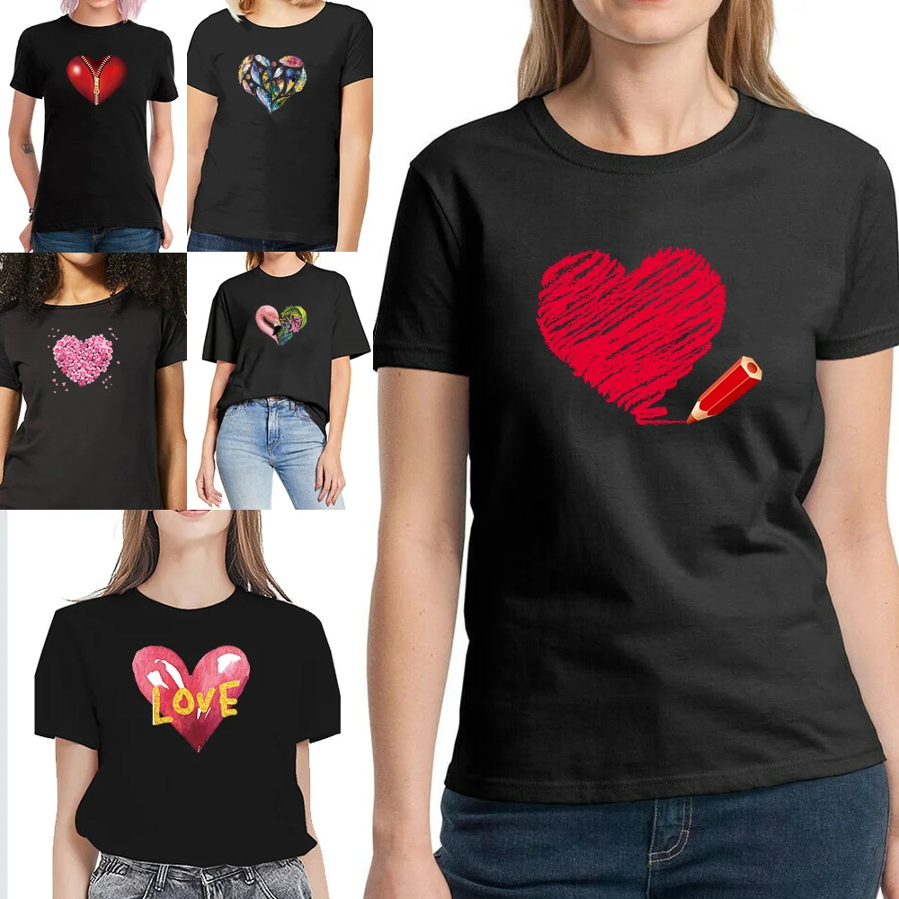 2022 модная футболка с принтом Love