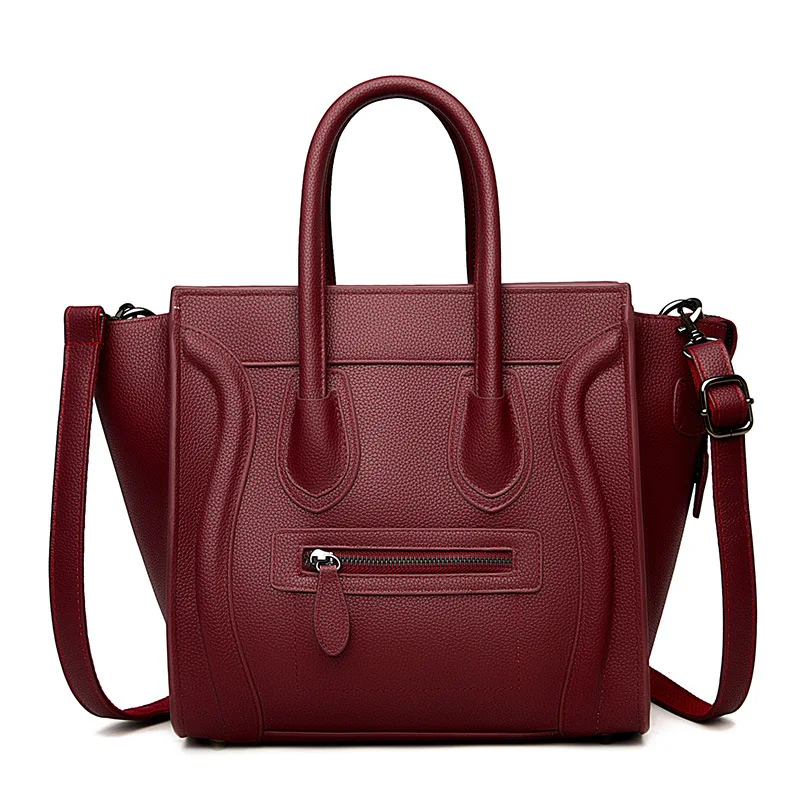 

2023 Women's High Quality Luxury Designer Replica Handbag Leather Shoulder Bag Top Handle Big Tote Black Bags Brand Bag No Logo