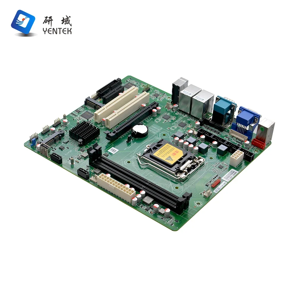Фото Новая промышленная материнская плата ATX Q85 LGA1150 с гарантией 3 года, поддержкой процессоров I3, I5, I7, 2 DDR3, HD VGA, 2 LAN, 11 USB, PCIE, совместимая с Win10 и Linux. №5
