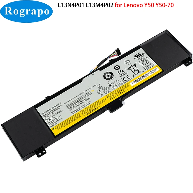 Новый Аккумулятор 7,4 V 7400mAh 54WH L13M4P02 L13N4P01 для ноутбука Lenovo Y50 Y70-70 Y70 Y50-70 121500250 Tablet