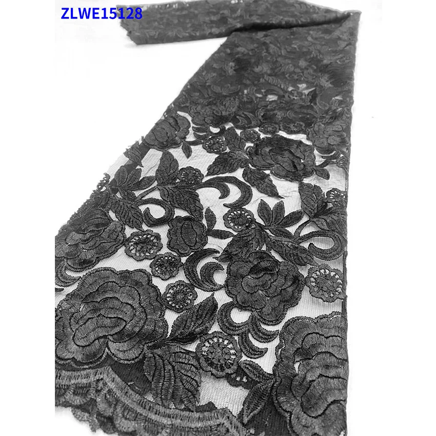 Новый дизайн нигерийская сетчатая вышивальная ткань большая акция французская