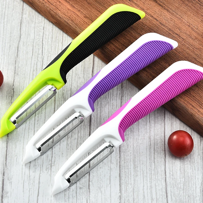 

Овощечистка Yiouekiun, кухонный набор для чистки яблок и фруктов, нержавеющая сталь