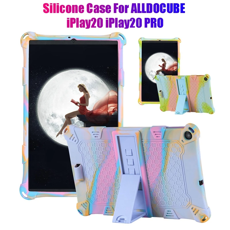 

Silicone Case For ALLDOCUBE Iplay20/Iplay20 PRO 10.1 Inch Tablet Case With Tablet Stand And Pen