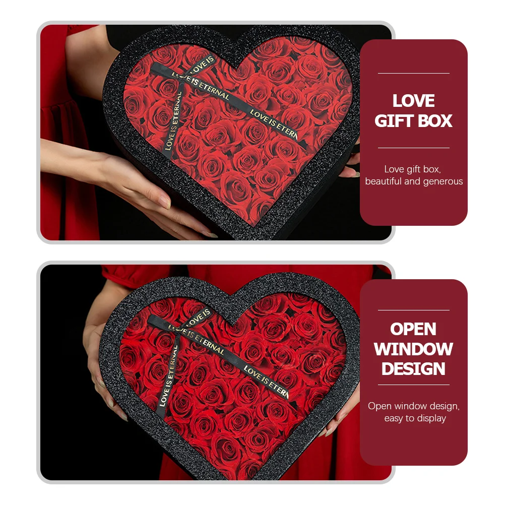 2 шт. Подарочная коробка Любовь рождественские коробки для подарков картонные