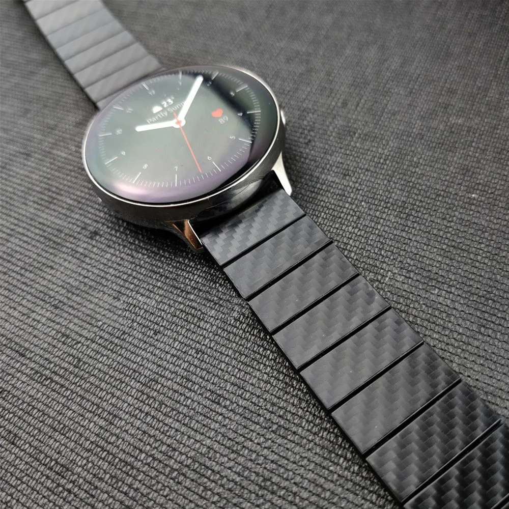 Ремешок сменный из углеродного волокна для HUAWEI Watch GT 2 3 Pro браслет наручных часов 46