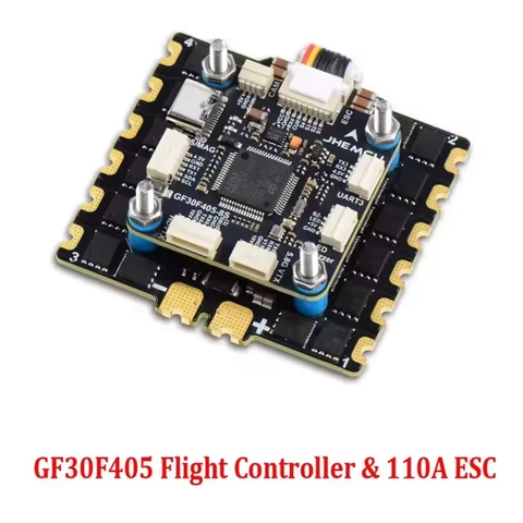 JHEMCU GF30F405 ESC 90A/110A 3-8S для FPV дронов