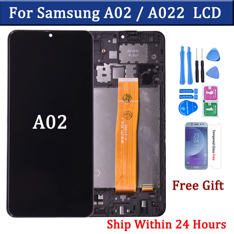 ЖК-дисплей для Samsung A02 A022 A022m дигитайзер сенсорного экрана полный SM-A022FN/DS SM-A022F/DS
