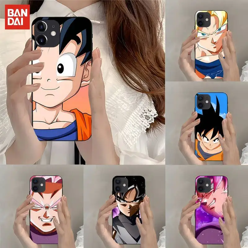 

Bandai Anime Dragon Ball Phone Case Fundas Shell For IPhone Mini Xs X Xr 6 6s 7 8 Plus 13 12 11 Pro Max SE2020 Trendy Cover