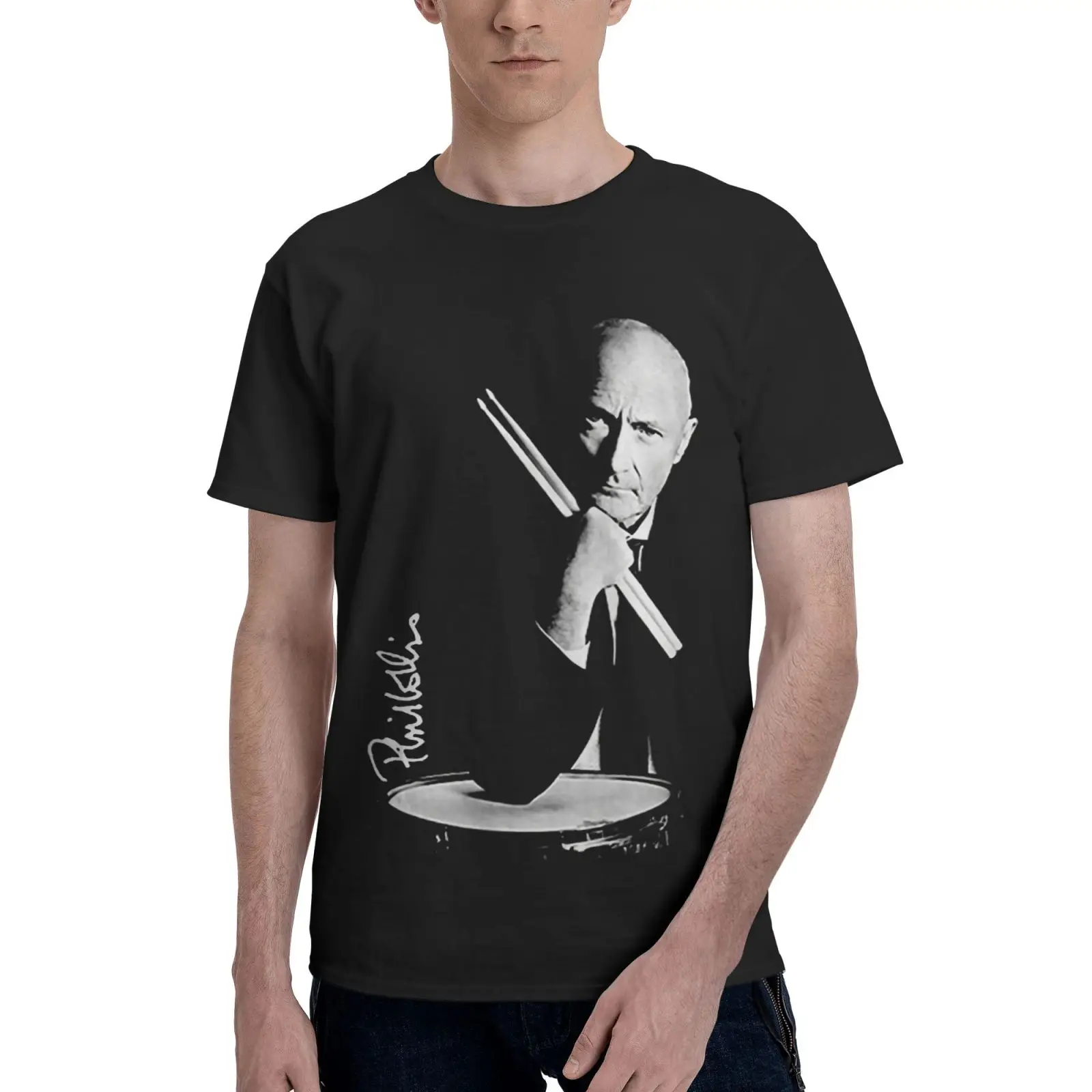 

Neu 5499 Phil Collins99 English Singer Oversized T-Shirt Anime Vintage Couples T-Shirt Grunge Tee Shirt Men Clothes Men Blouse