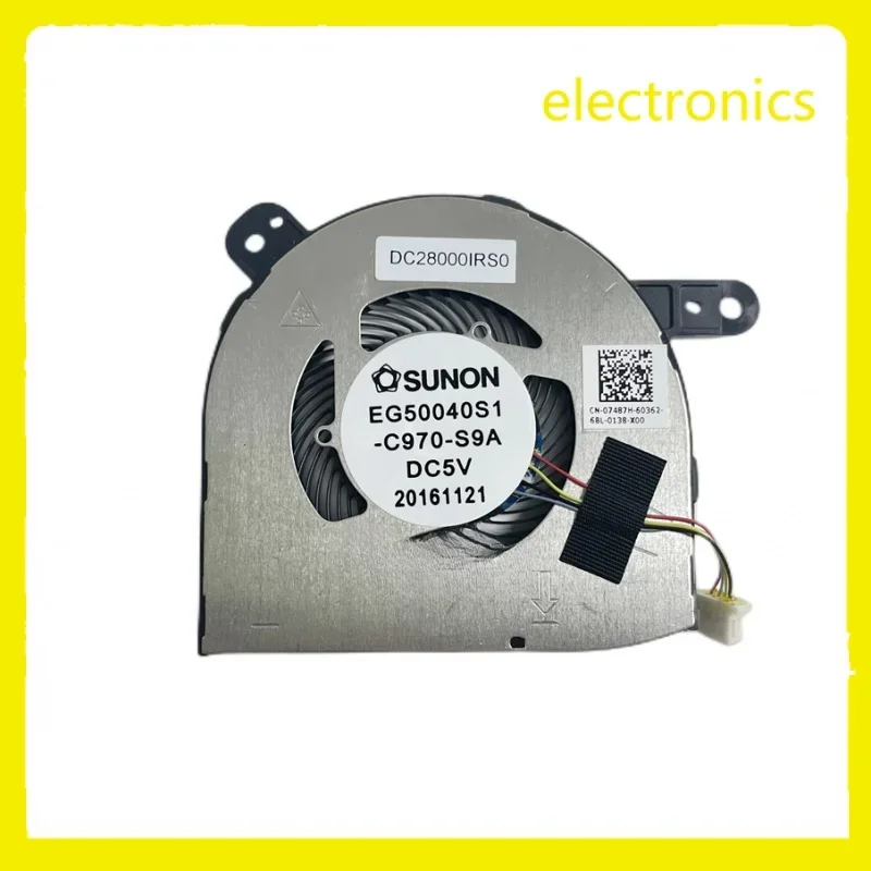 Новый оригинальный охлаждающий вентилятор для ноутбука Dell latitude 5290 5285 2in1 0HFV18 HFV18