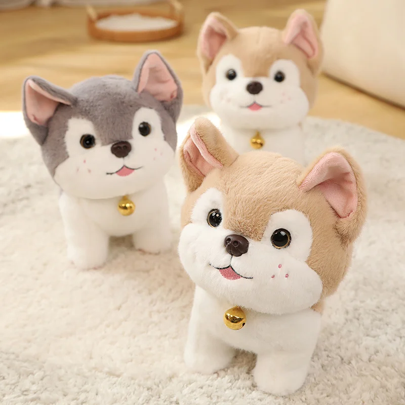 

25cm Kawaii Husky Dog Plush Doll Soft Toy Baby Kids Cute Stuffed Animal Toys Gift Kid Birthday Gift Lovely Doll Dog Pet Doll
