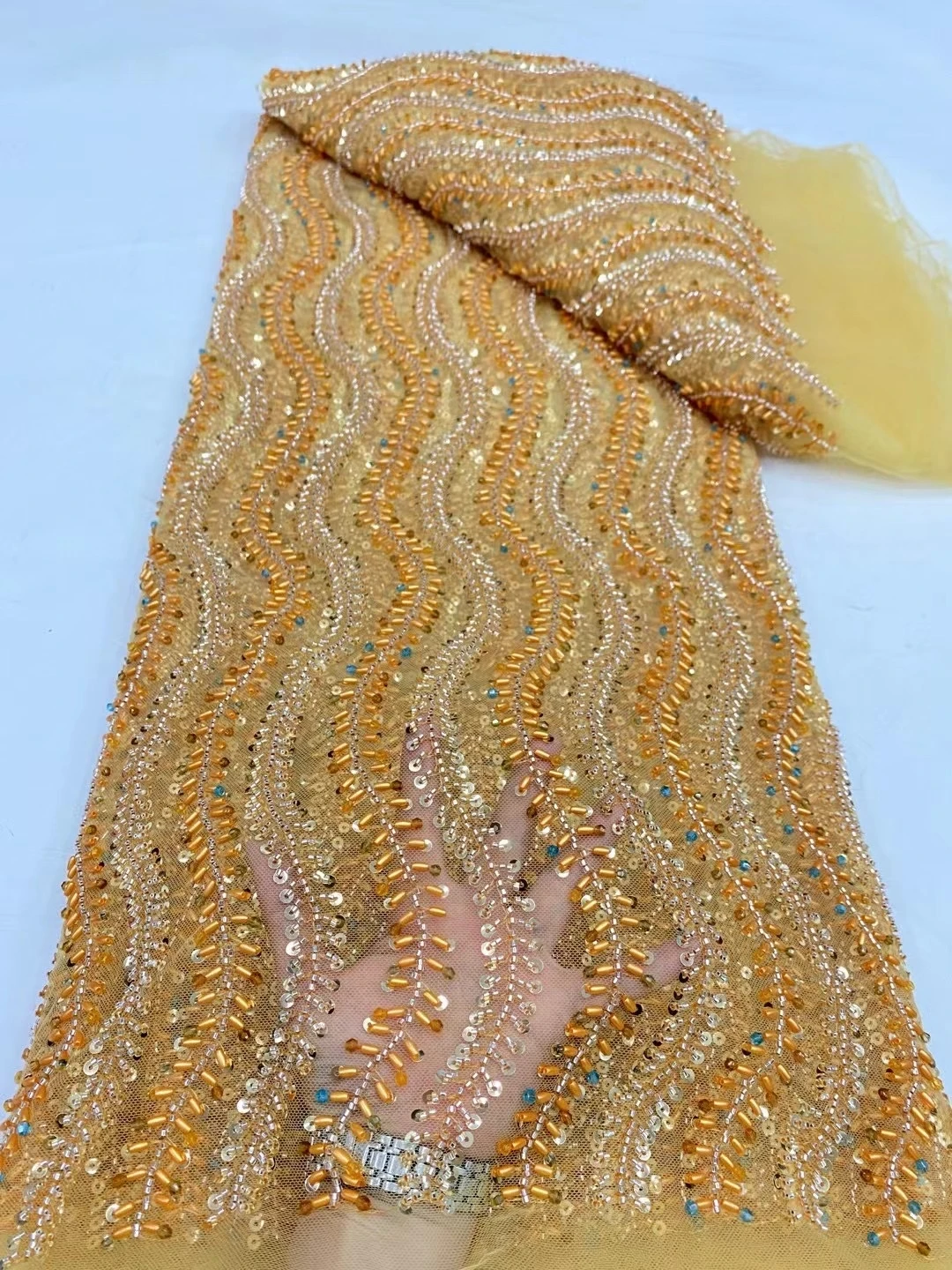 Французская сетчатая кружевная ткань с камнями 2024 новейшая африканская сетка