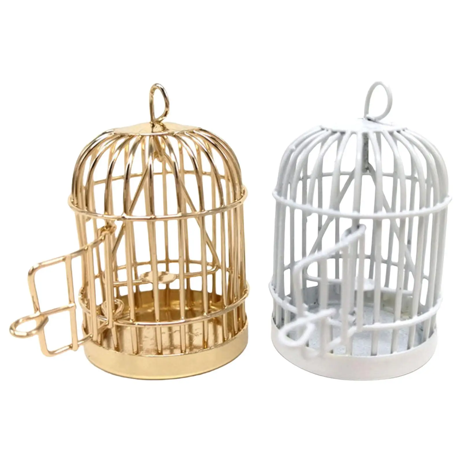 

Кукольный домик, птичья клетка, металлическая проволока, фотожелезная миниатюрная птичья клетка, кукольный домик, мебель, кукольный домик, ...