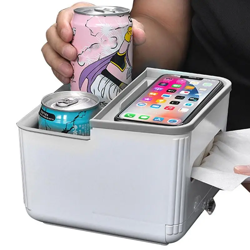 

Ящик для хранения в подлокотнике автомобиля Spac-компактное хранилище для автомобиля с регулируемым плечевым ремнем для очков