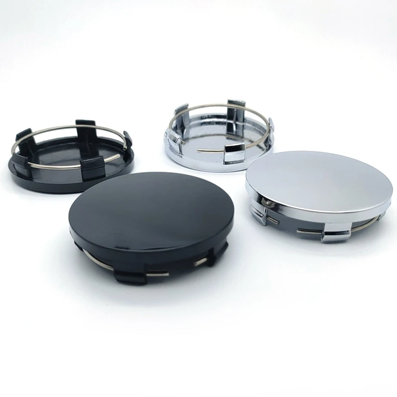 

4Pcs 60mm Universal Car Wheels Center Cap Hubcaps Car Rims Blank Cover Auto Styling Accessories