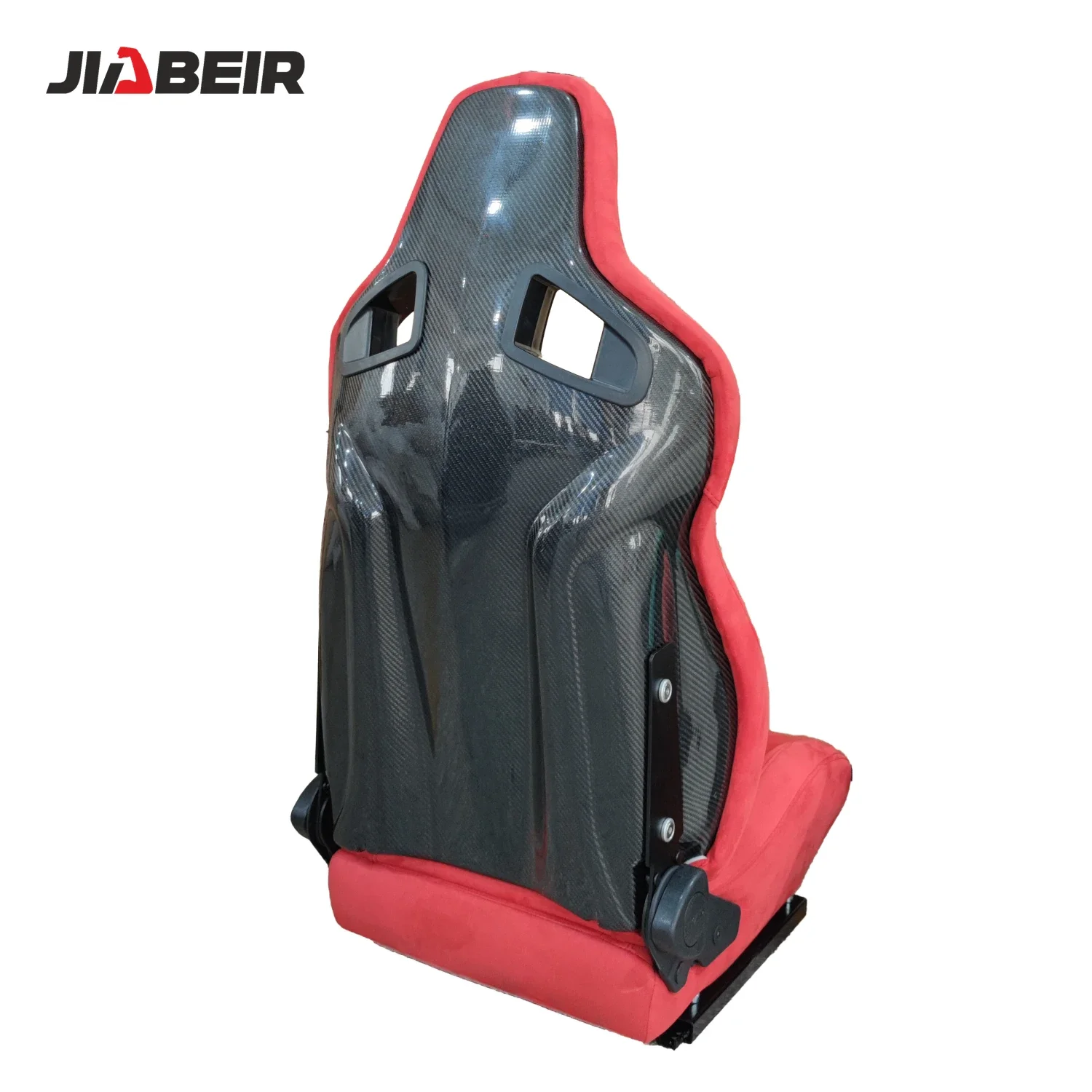 1039R Recline красные замшевые автокресла из углеродного волокна CF Racing Car