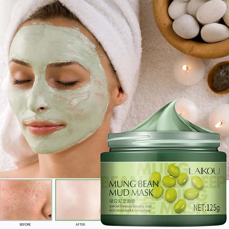 

Face Mask Deep Cleaning Remove Blackheads Residual Dirt Oil On Skin Brighten Skin Colour Moisturizing Repair Mild Face Care 125g