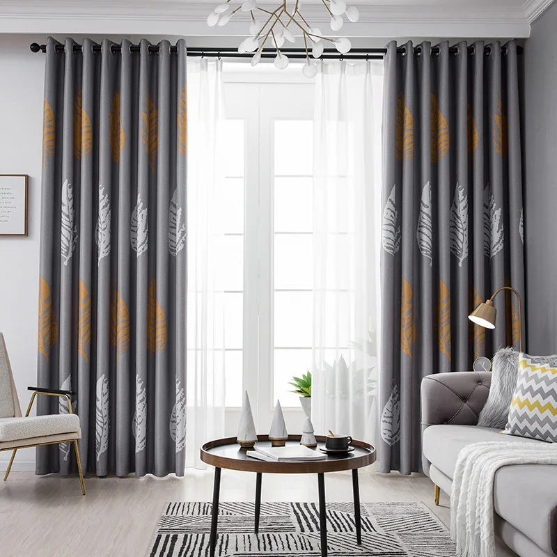 Роскошные шторы в японском стиле для гостиной спальни столовой с принтом