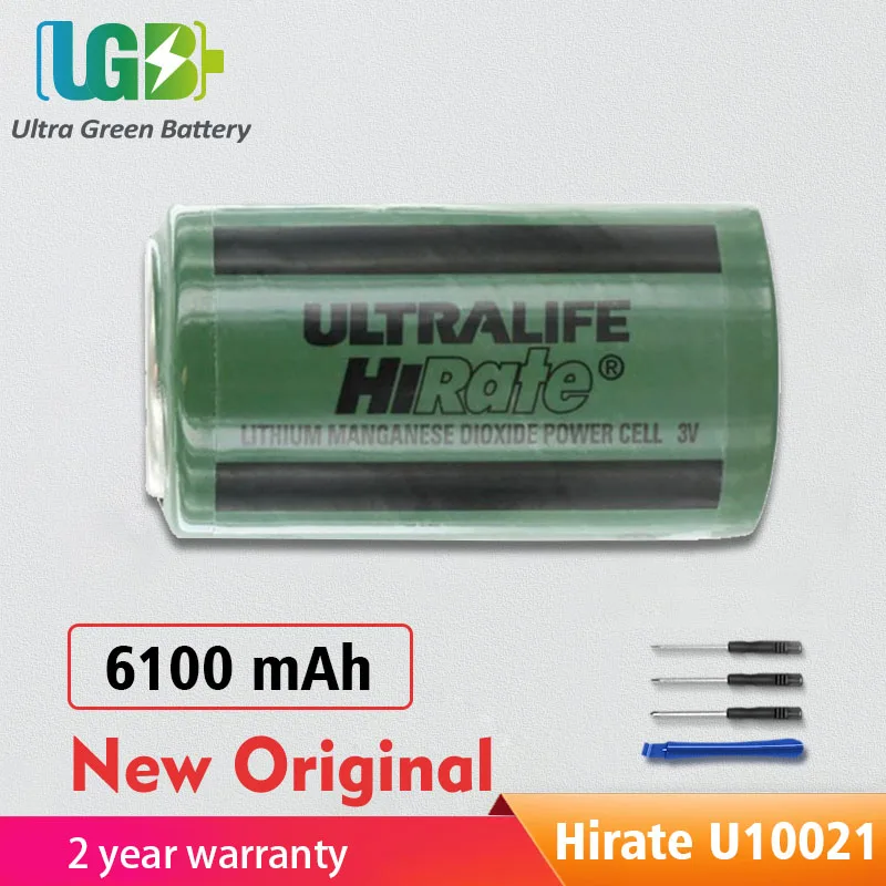 

UGB Original U10021 Battery For ULTRALIFE Hirate U10021 New disassembled lithium manganese （LiMnO2）battery 3V